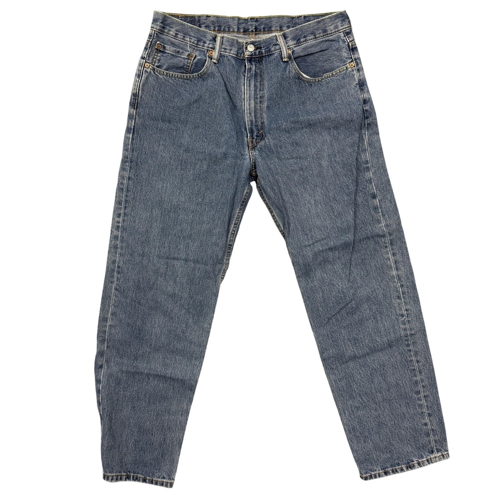 Levi's 550 Jeans Mens 38x32 Blue‎ Relaxed Fit Tapered Leg Denim Classic Zip Fly